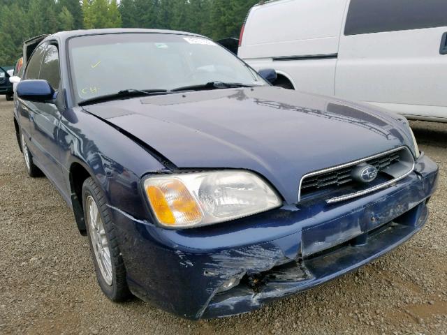 4S3BE625847211370 - 2004 SUBARU LEGACY L S BLUE photo 1