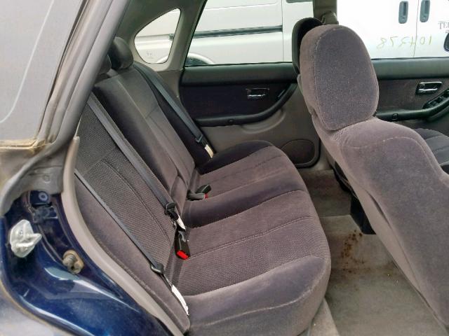 4S3BE625847211370 - 2004 SUBARU LEGACY L S BLUE photo 6