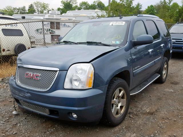 1GKFK63857J285442 - 2007 GMC YUKON DENA BLUE photo 2