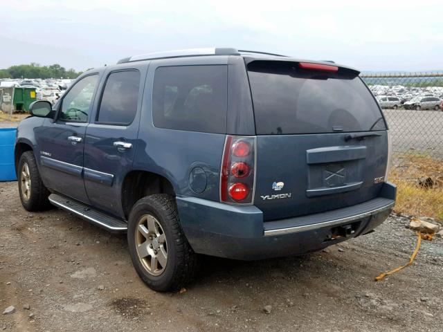 1GKFK63857J285442 - 2007 GMC YUKON DENA BLUE photo 3