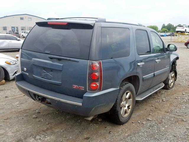 1GKFK63857J285442 - 2007 GMC YUKON DENA BLUE photo 4