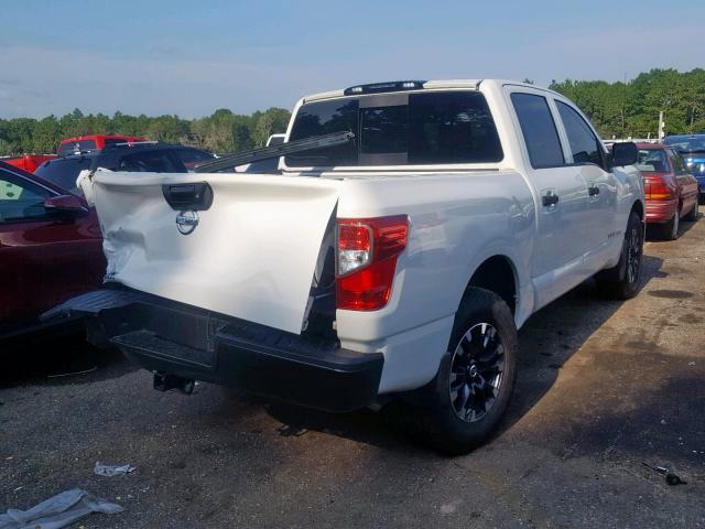 1N6AA1EKXJN533315 - 2018 NISSAN TITAN S WHITE photo 4