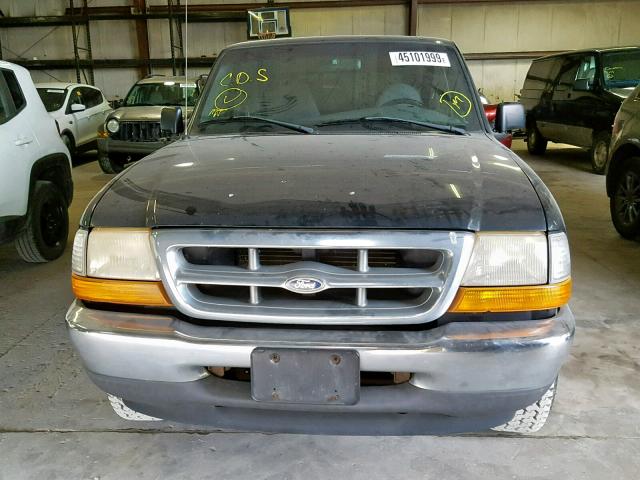 1FTYR14V3XPA25576 - 1999 FORD RANGER SUP BLACK photo 9