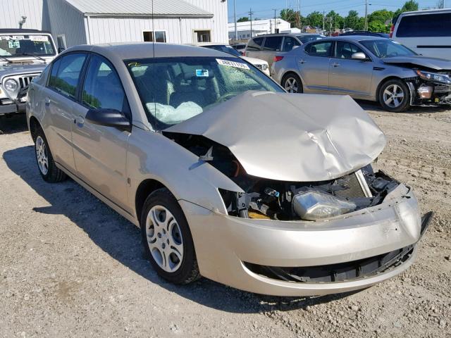 1G8AJ52F34Z160661 - 2004 SATURN ION LEVEL TAN photo 1