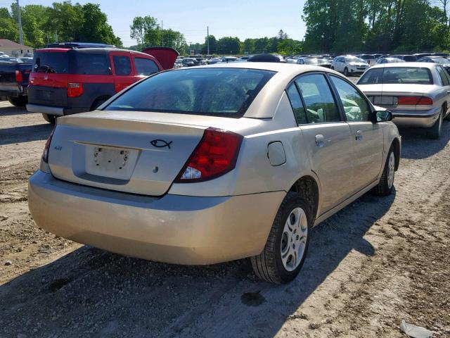 1G8AJ52F34Z160661 - 2004 SATURN ION LEVEL TAN photo 4