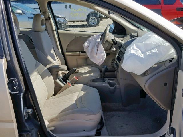 1G8AJ52F34Z160661 - 2004 SATURN ION LEVEL TAN photo 5