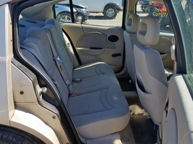 1G8AJ52F34Z160661 - 2004 SATURN ION LEVEL TAN photo 6