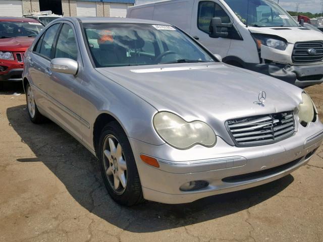 WDBRF61J73A465453 - 2003 MERCEDES-BENZ C 240 SILVER photo 1