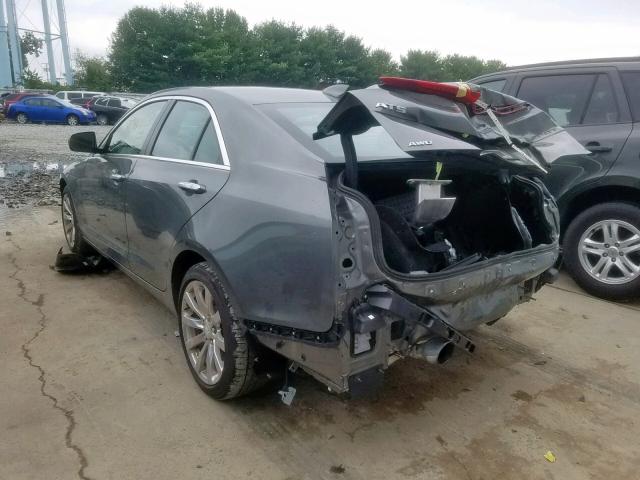 1G6AG5RXXH0159653 - 2017 CADILLAC ATS GRAY photo 3