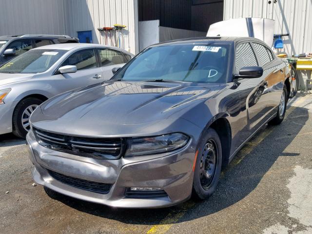 2C3CDXHG4GH166687 - 2016 DODGE CHARGER SX CHARCOAL photo 2