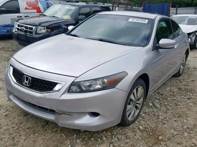 1HGCS12819A017978 - 2009 HONDA ACCORD EXL SILVER photo 2