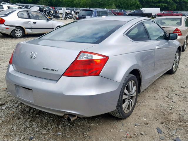 1HGCS12819A017978 - 2009 HONDA ACCORD EXL SILVER photo 4