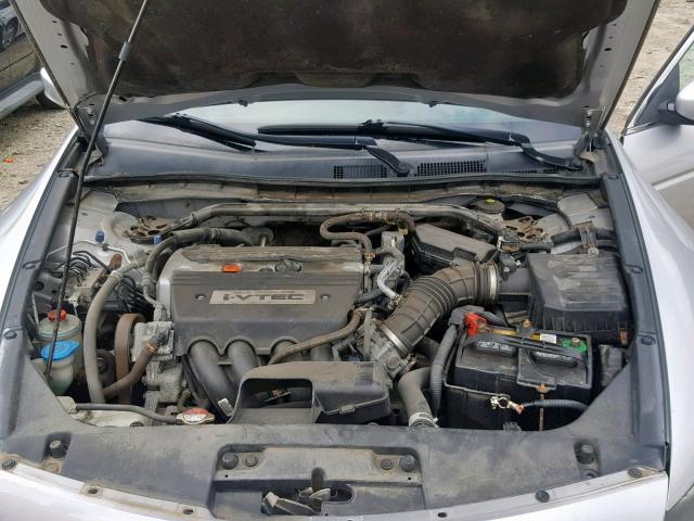 1HGCS12819A017978 - 2009 HONDA ACCORD EXL SILVER photo 7