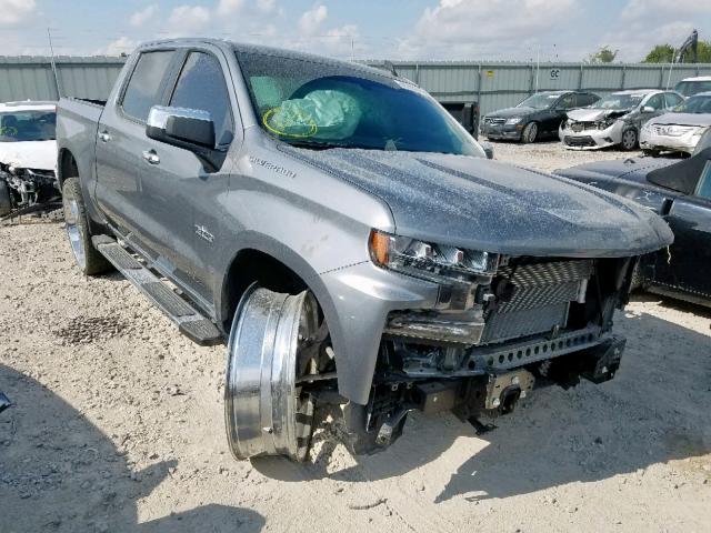 1GCPWCED3KZ178865 - 2019 CHEVROLET SILVERADO GRAY photo 1