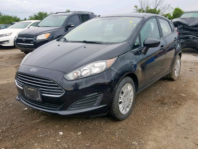 3FADP4TJ7GM169972 - 2016 FORD FIESTA S BLACK photo 2