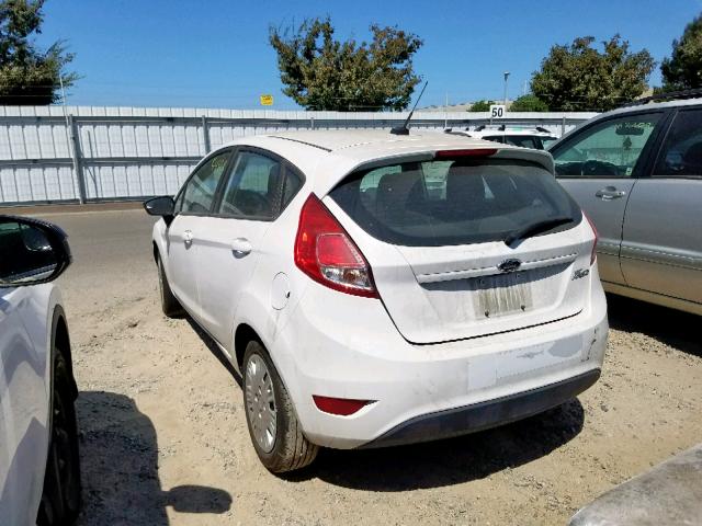 3FADP4TJ5GM172286 - 2016 FORD FIESTA S WHITE photo 3