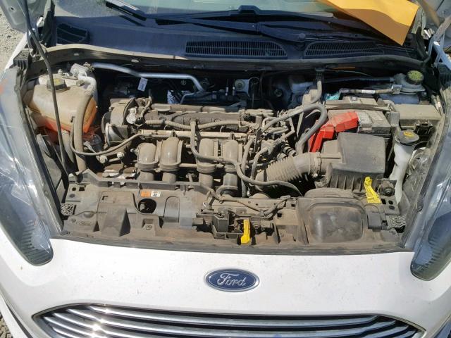 3FADP4TJ5GM172286 - 2016 FORD FIESTA S WHITE photo 7