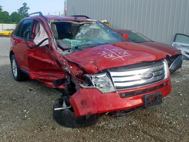 2FMDK4JC6ABA44091 - 2010 FORD EDGE SEL RED photo 1