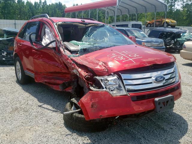 2FMDK4JC6ABA44091 - 2010 FORD EDGE SEL RED photo 9