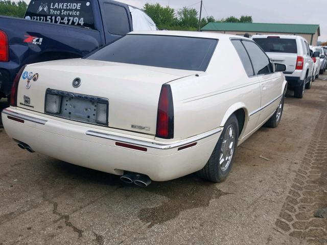 1G6EL12YXYB700133 - 2000 CADILLAC ELDORADO E WHITE photo 4