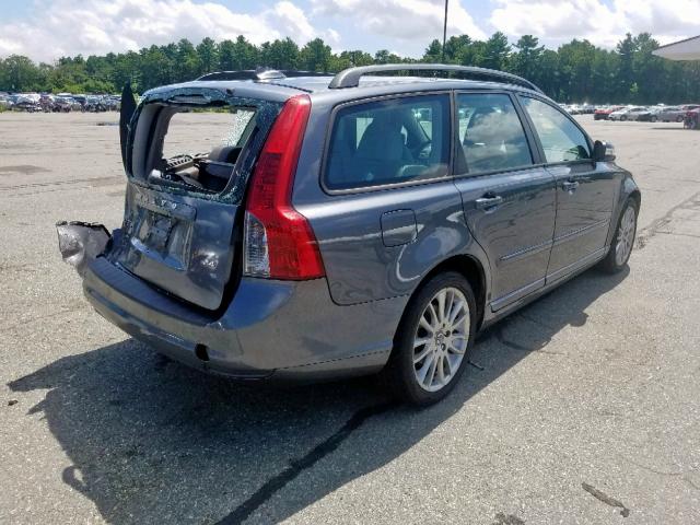 YV1390MW0A2526226 - 2010 VOLVO V50 2.4I GRAY photo 4