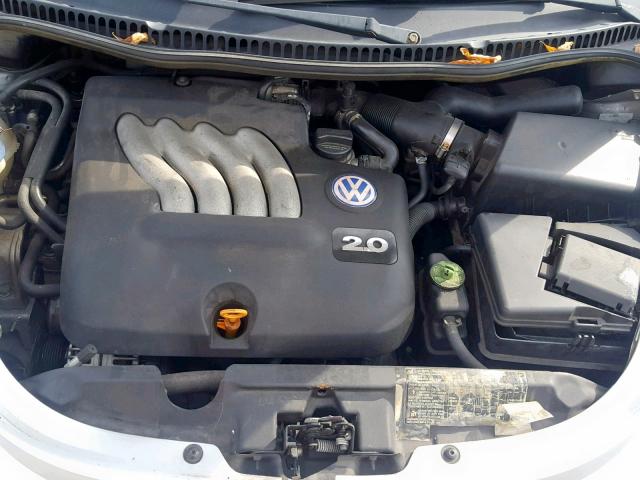 3VWBK21C03M408584 - 2003 VOLKSWAGEN NEW BEETLE SILVER photo 7