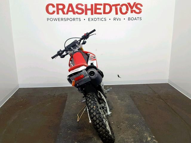 MLHMD3817F5202122 - 2015 HONDA CRF250 L RED photo 4