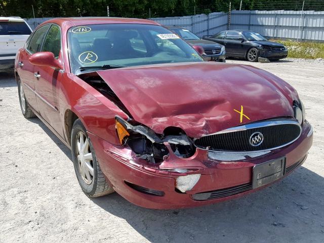 2G4WJ582261187129 - 2006 BUICK ALLURE CXL BURGUNDY photo 1