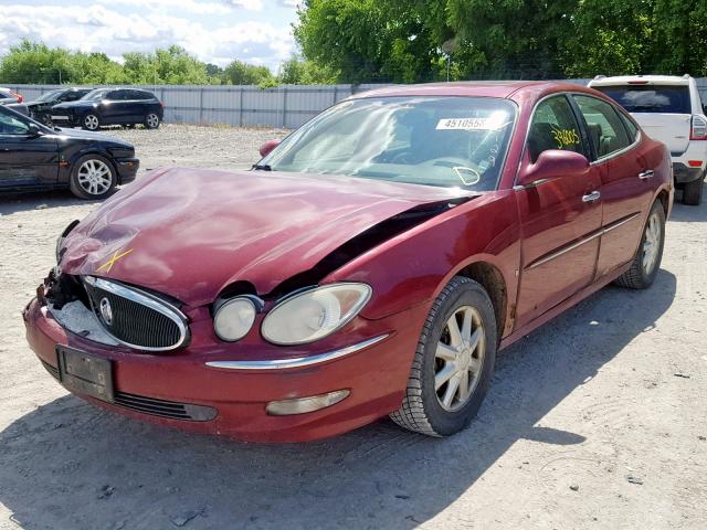 2G4WJ582261187129 - 2006 BUICK ALLURE CXL BURGUNDY photo 2