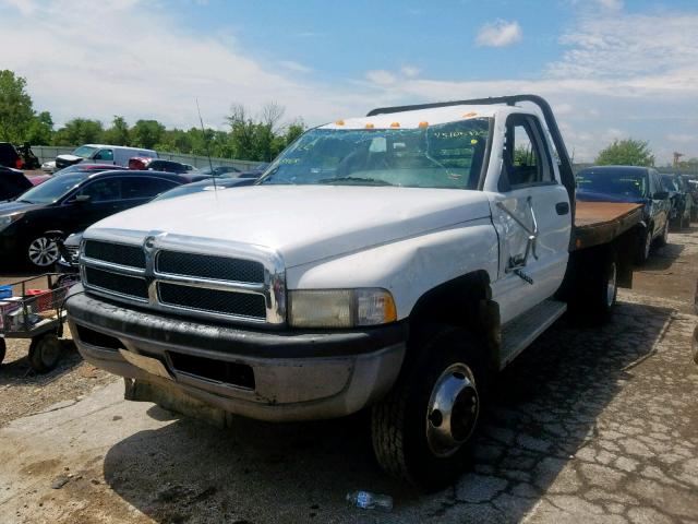 1B6MF36D9VJ589518 - 1997 DODGE RAM 3500 WHITE photo 2