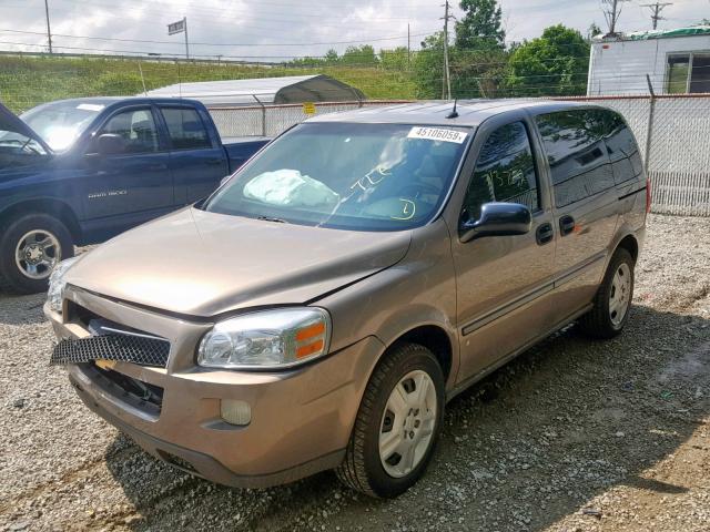 1GNDU23L56D179975 - 2006 CHEVROLET UPLANDER L 金色 照片 2