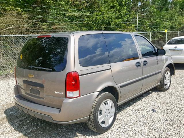 1GNDU23L56D179975 - 2006 CHEVROLET UPLANDER L 金色 照片 4