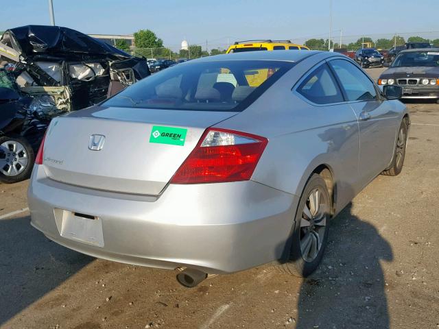 1HGCS12308A015657 - 2008 HONDA ACCORD LX- SILVER photo 4