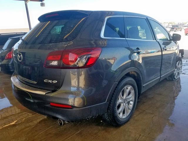 JM3TB2BA0E0428402 - 2014 MAZDA CX-9 SPORT GRAY photo 4