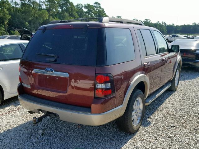 1FMEU64E09UA41832 - 2009 FORD EXPLORER E MAROON photo 4