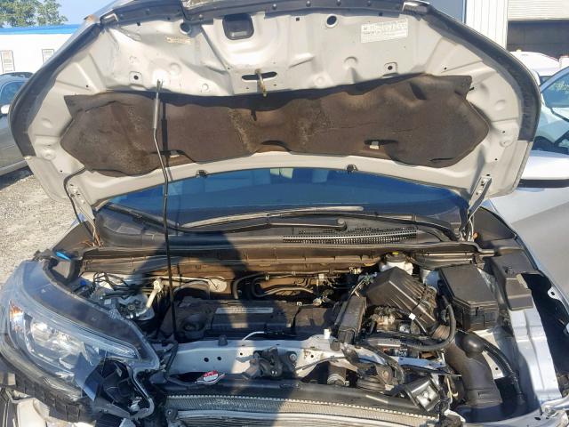 2HKRM3H70FH548834 - 2015 HONDA CR-V EXL SILVER photo 7