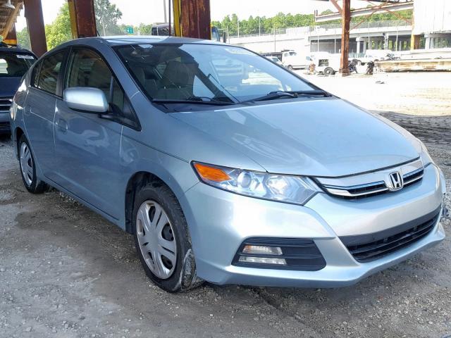 JHMZE2H51DS004331 - 2013 HONDA INSIGHT LX BLUE photo 1