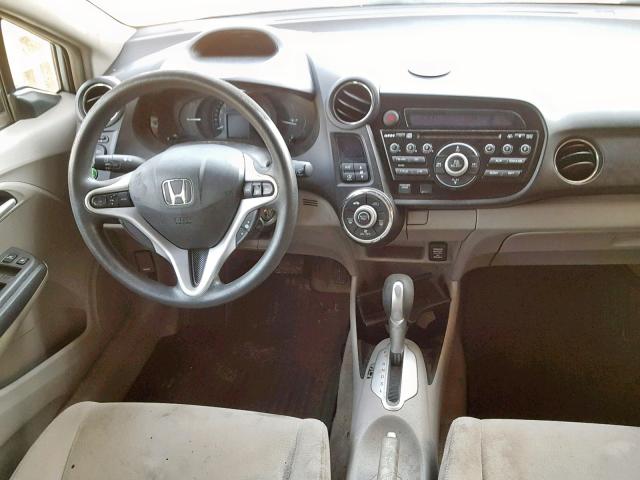 JHMZE2H51DS004331 - 2013 HONDA INSIGHT LX BLUE photo 9