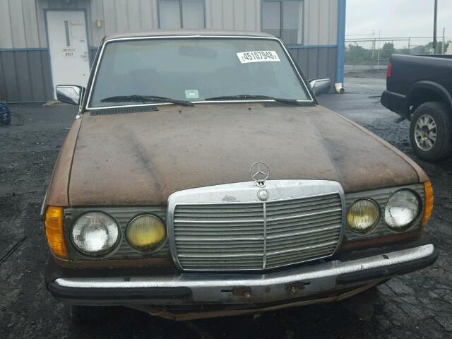 WDB12312010296484 - 1982 MERCEDES-BENZ ALL OTHER BROWN photo 9