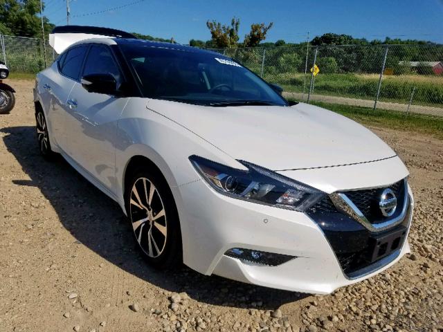 1N4AA6AP2JC406755 - 2018 NISSAN MAXIMA 3.5 WHITE photo 1