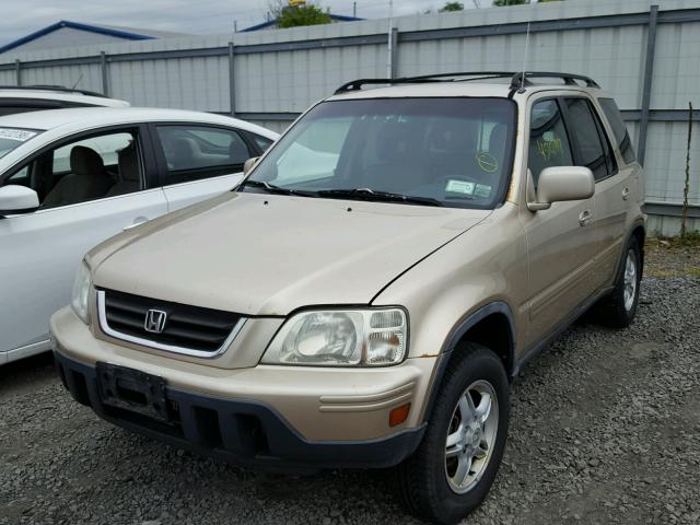 JHLRD1876YS011249 - 2000 HONDA CR-V SE GOLD photo 2