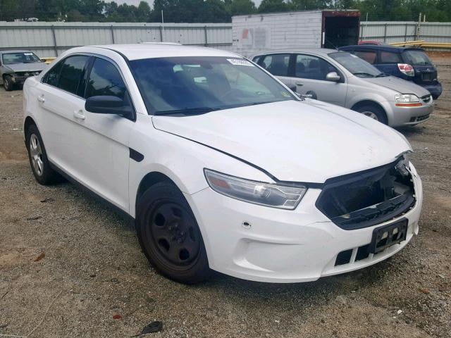 1FAHP2MK2EG124409 - 2014 FORD TAURUS POL WHITE photo 1