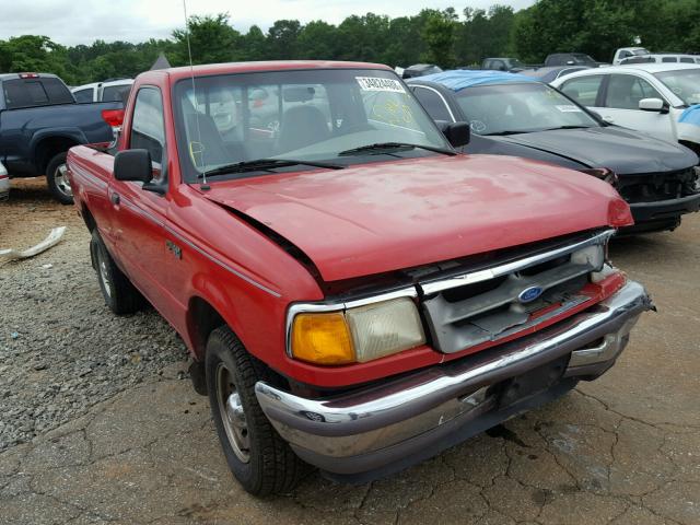 1FTCR10A7VTA77522 - 1997 FORD RANGER RED photo 1