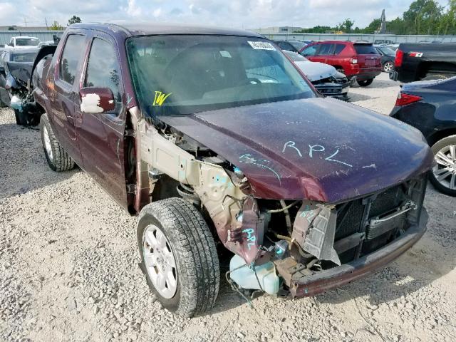 2HJYK16457H548249 - 2007 HONDA RIDGELINE PURPLE photo 1