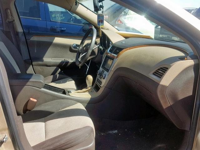 1G1ZH57B684200267 - 2008 CHEVROLET MALIBU 1LT GOLD photo 5