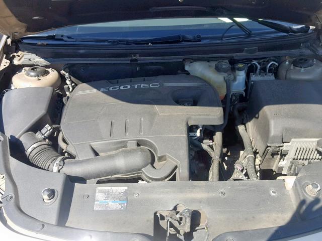 1G1ZH57B684200267 - 2008 CHEVROLET MALIBU 1LT GOLD photo 7