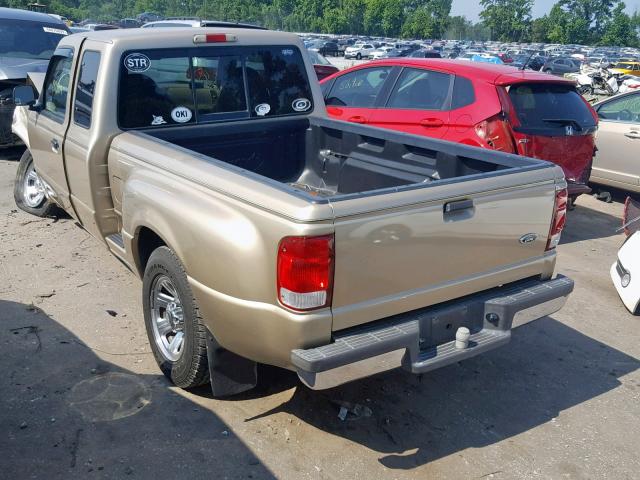 1FTYR14C6YTA08794 - 2000 FORD RANGER SUP GOLD photo 3