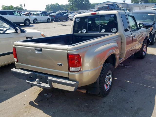 1FTYR14C6YTA08794 - 2000 FORD RANGER SUP GOLD photo 4