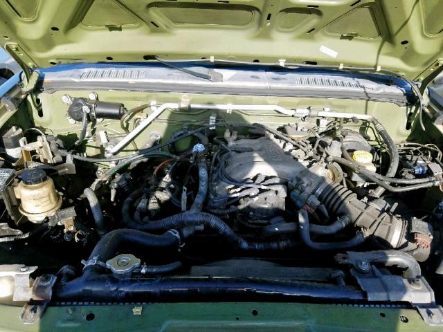 5N1ED28T84C633656 - 2004 NISSAN XTERRA XE GREEN photo 7