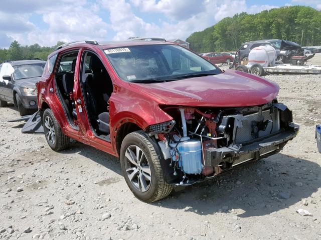 2T3RFREVXJW718988 - 2018 TOYOTA RAV4 ADVEN RED photo 1